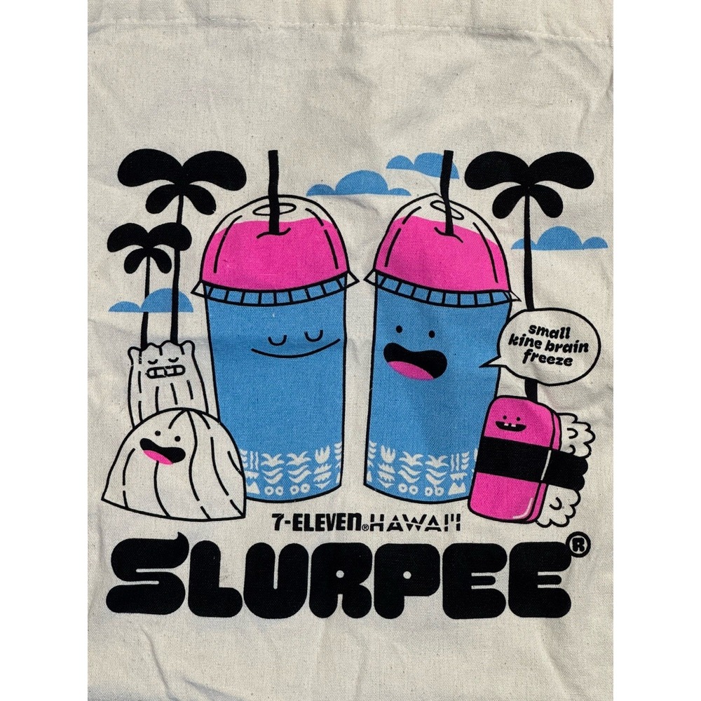 7-11 Seven Eleven Hawaii 2025 Slurpee Tote Bag New Exclusive Limited LE Kawaii
